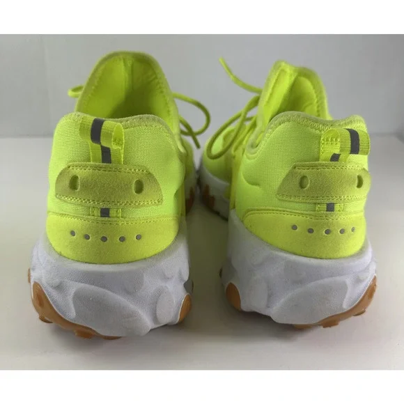 Nike Running Shoes Men's Size 11 React Presto AV2605-702 Neon Yellow Volt White - Picture 15 of 16